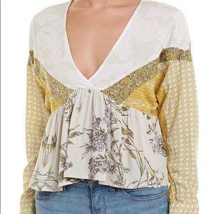Free People Aloha State of Mind Blouse Size Medium
